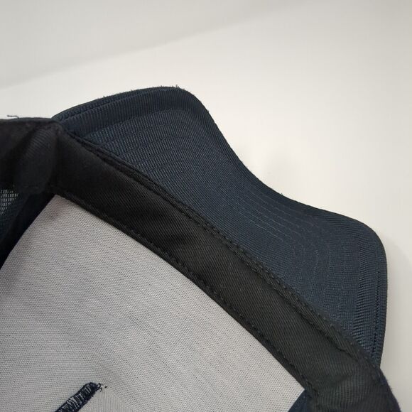 U.S Navy Veteran Snapback Hat Blue OS Adjustable Embroidered 6 Panel Eagle Crest - Picture 7 of 8